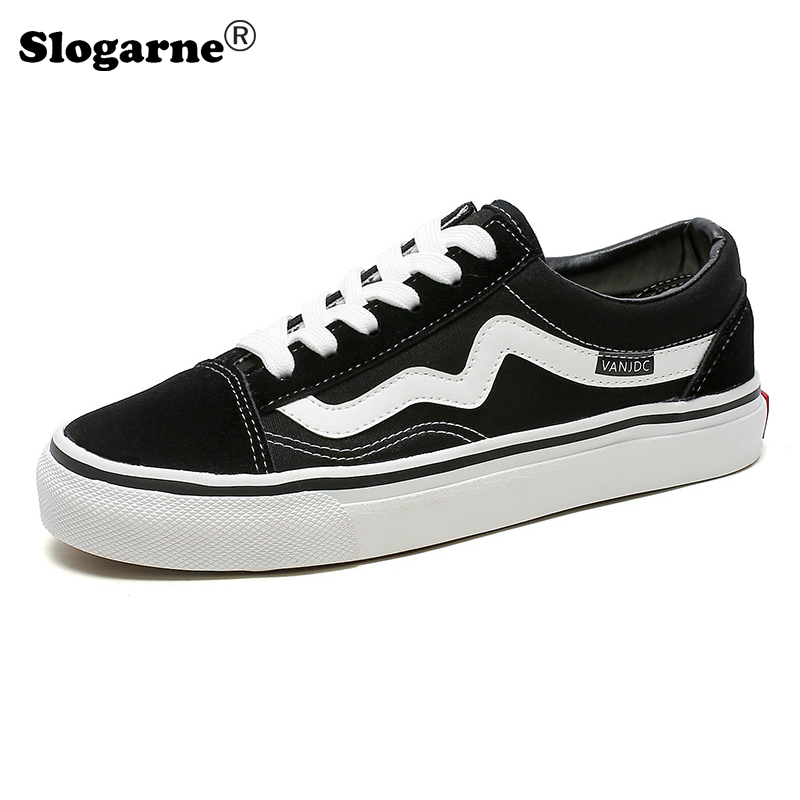 Vans Shoes Old Skool - เลดี้ฤดูใบไม้ร่วงฤดูหนาวรองเท้าผ้าใบลําลองผู้หญิงรองเท้าผ้าใบผู้ชายLoafers Unisexนักเรียนสบายๆกีฬารองเท้าแบนรองเท้า