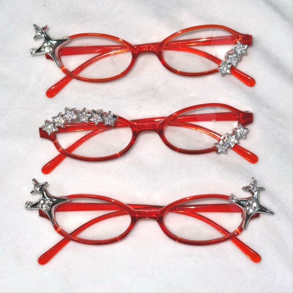 Sunglasses Cat Eye - แว่นตาตกแต่งสไตล์ Y2K ประดับเพชรเทียมและเลนส์ตาแมว สำหรับแฟชั่นโกธิค หวานๆ คอสเพลย์