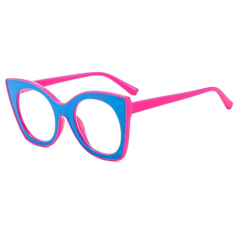 Sunglasses Cat Eye - แว่นตาแฟชั่นผู้หญิงรุ่นใหม่ แว่นตาผู้หญิงทรงแคทอาย ดีไซน์เฉพาะตัว กรอบไล่เฉดสี แว่นตาแฟชั่นปี 2026