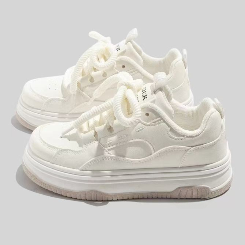 Round-Toe Lace-Up Casualสีขาวห - Vans Shoes Old Skool บทวิจารณ์และราคา