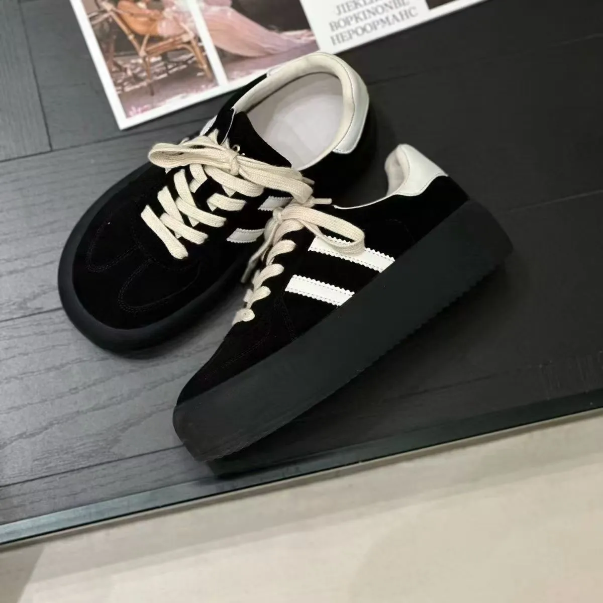 ออกแบบใหม่แฟชั่นรองเท้าสบายๆกล - Vans Shoes Old Skool บทวิจารณ์และราคา
