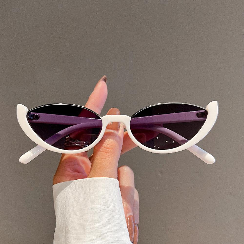 แว่นกันแดดทรงแคทอายครึ่งกรอบวิ - Sunglasses Cat Eye บทวิจารณ์และราคา
