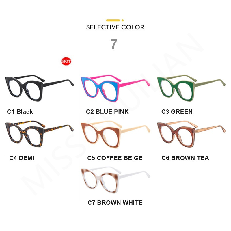 แว่นตาแฟชั่นผู้หญิงรุ่นใหม่ แว - Sunglasses Cat Eye บทวิจารณ์และราคา
