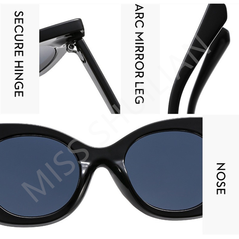 แว่นตาแฟชั่นผู้หญิงรุ่นใหม่ แว - Sunglasses Cat Eye บทวิจารณ์และราคา