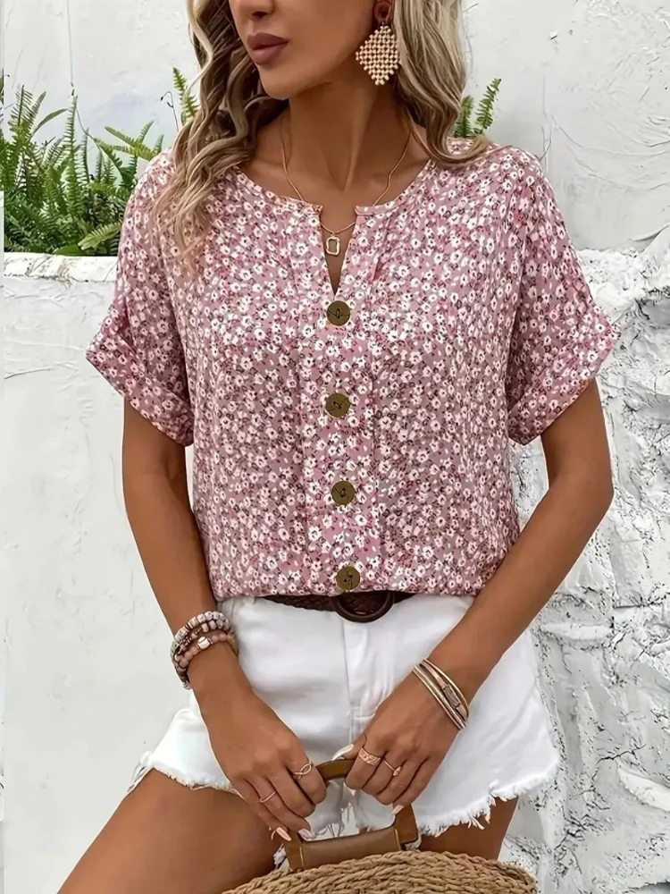 พลัสขนาดเสื้อผู้หญิง 2025 ฤดูใ - Romper Floral Print บทวิจารณ์และราคา