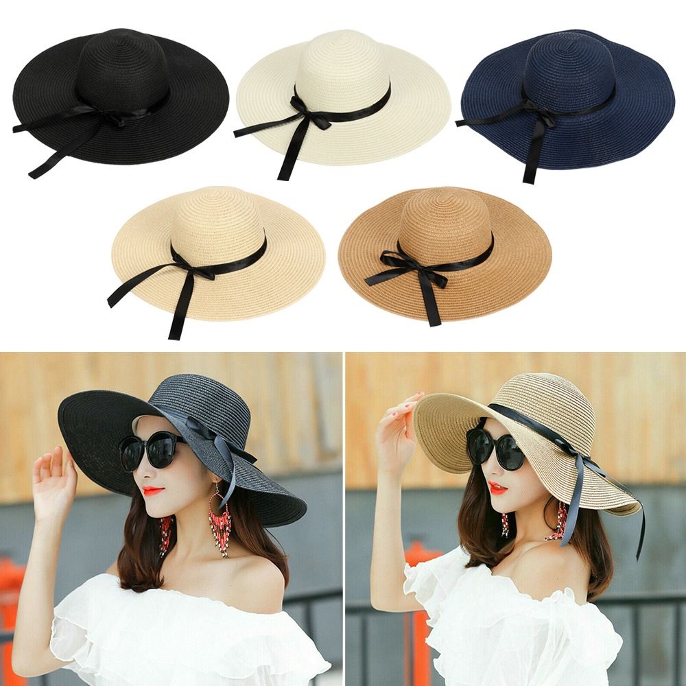 หมวกสานปีกกว้างพับได้สำหรับผู้ - Hat Floppy Wide บทวิจารณ์และราคา