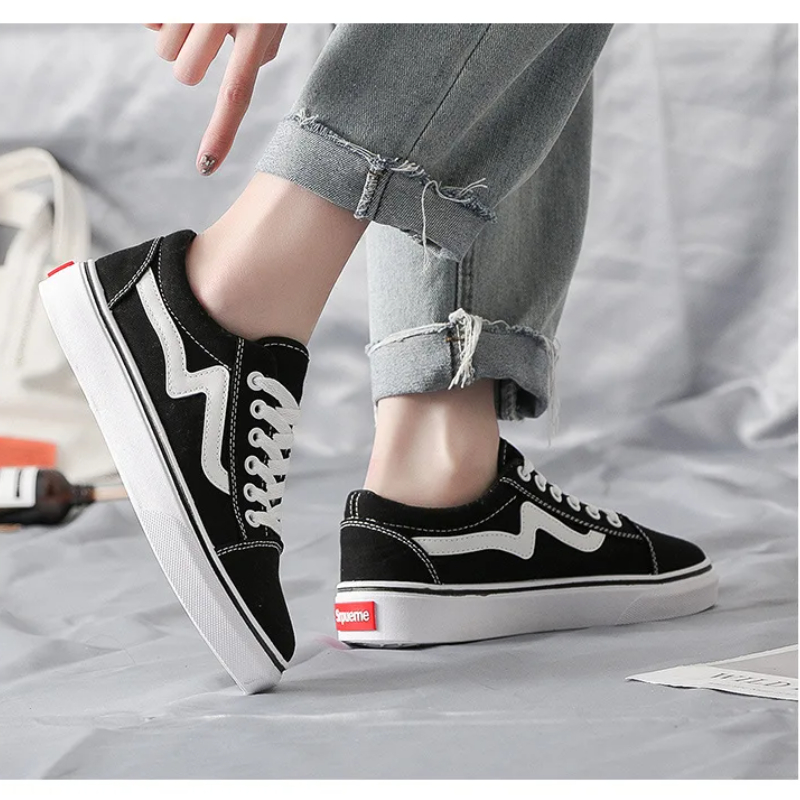 รองเท้าผ้าใบสเก็ตบอร์ดระบายอาก - Vans Shoes Old Skool บทวิจารณ์และราคา