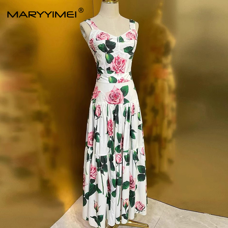 MARYYIMEI ชุดแฟชั่นพิมพ์ลายดอก - Romper Floral Print บทวิจารณ์และราคา