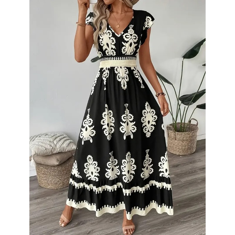 PLUS ขนาดใหม่ผู้หญิงแฟชั่นดอกไ - Romper Floral Print บทวิจารณ์และราคา