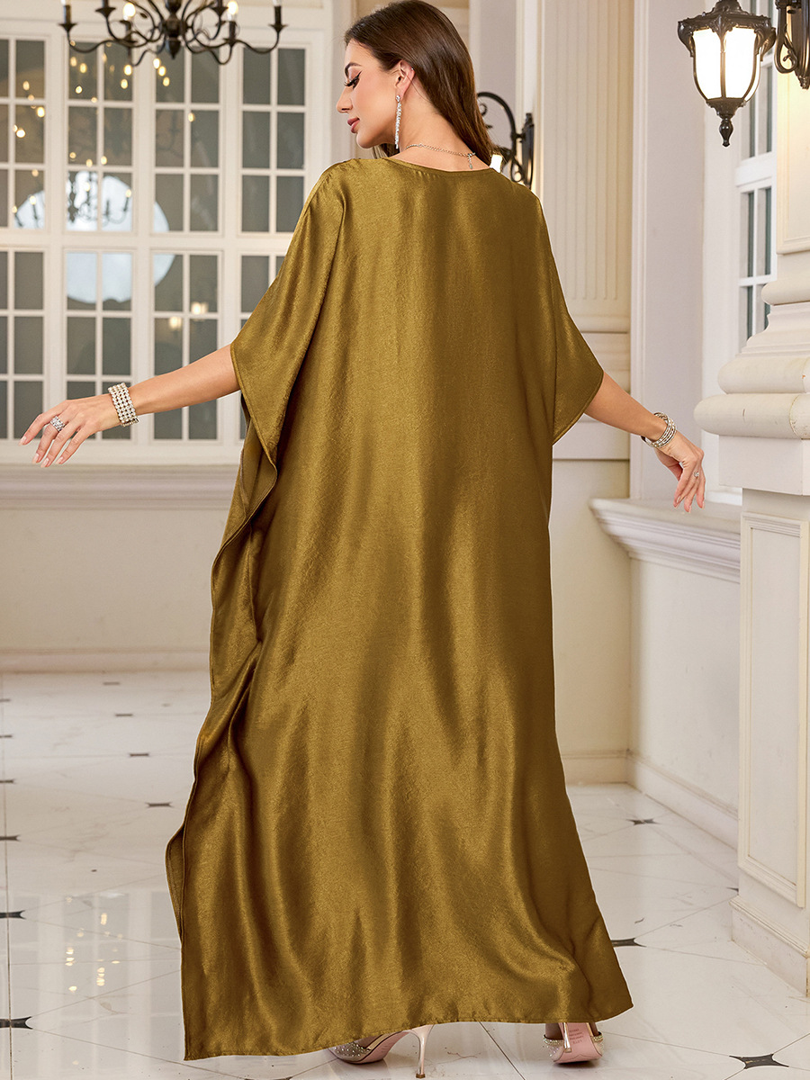 ชุดคาฟทันปักลายสำหรับผู้หญิง ไ - Cover Up Kaftan บทวิจารณ์และราคา