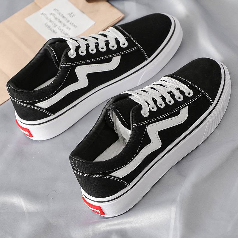 รองเท้าผ้าใบใหม่สำหรับนักเรียน - Vans Shoes Old Skool บทวิจารณ์และราคา